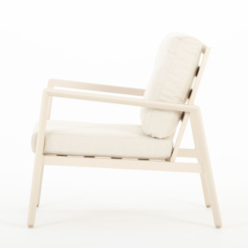Porto 4 Piece Outdoor Lounge Set, Taupe