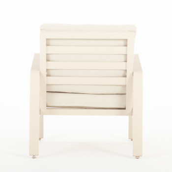 Porto 4 Piece Outdoor Lounge Set, Taupe
