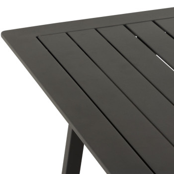 Porto Outdoor Corner Suite With Low Dining Table, Black