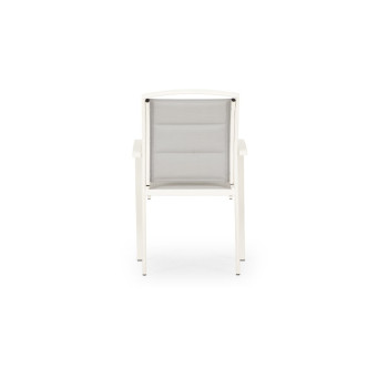 Lisbon Outdoor Dining Chair, White