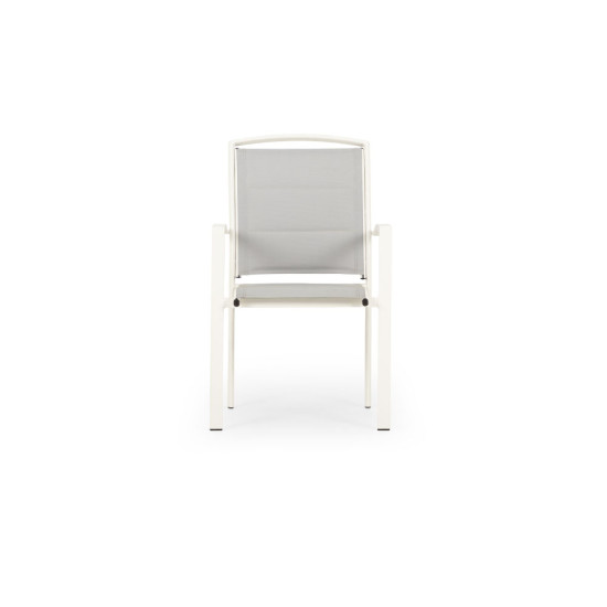 Lisbon Outdoor Dining Chair, White
