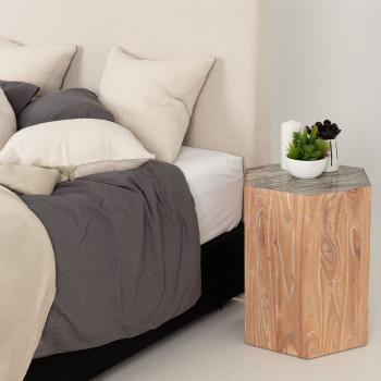 Toro Side Table, Natural