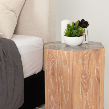Toro Side Table, Natural