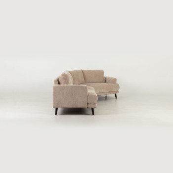 Cooper Right Hand Facing Angular Chaise Sofa, Sand
