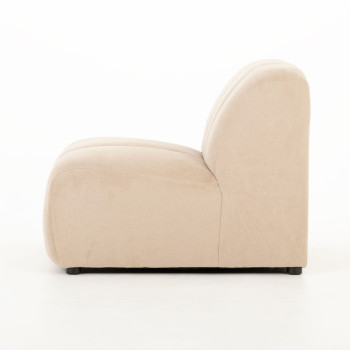 Bryden Modular 1.5 Armless Seater Sofa, Beige