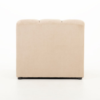 Bryden Modular 1.5 Armless Seater Sofa, Beige