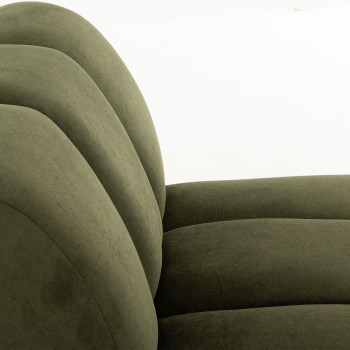 Bryden Modular 1.5 Armless Seater Sofa, Green