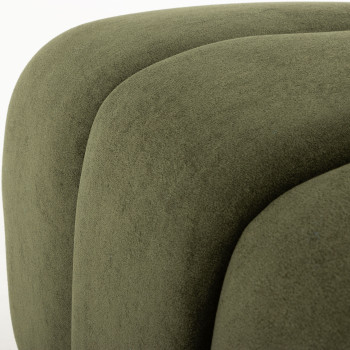 Bryden Modular 1.5 Armless Seater Sofa, Green