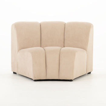Bryden Modular Wedge Sofa, Beige