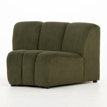 Bryden Modular Wedge Sofa, Green