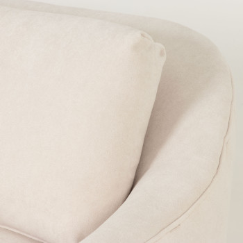 Andie 3 Seater Sofa, Taupe