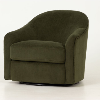 Andie Swivel Chair, Forest