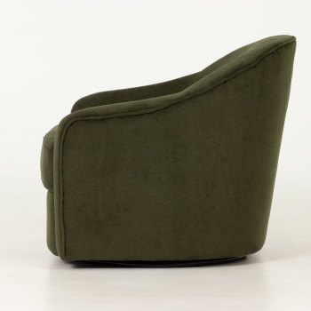 Andie Swivel Chair, Forest