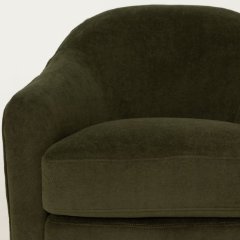 Andie Swivel Chair, Forest