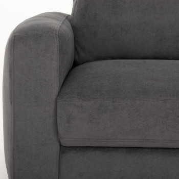 Anderson 3 Seater Sofa, Dark Grey