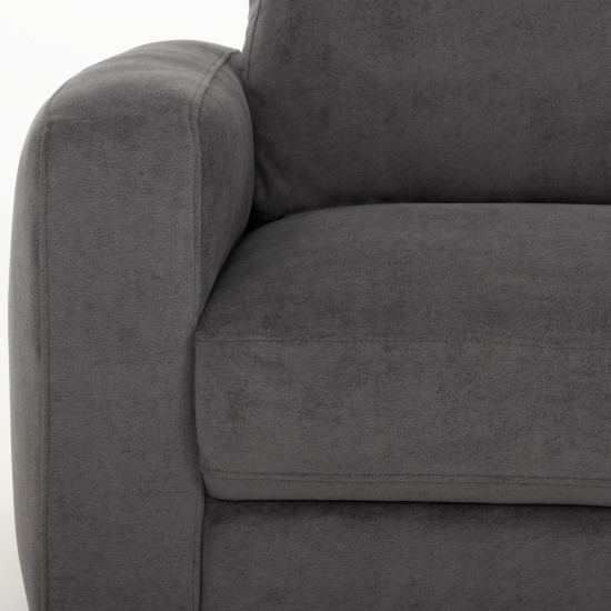 Anderson 3 Seater Sofa, Dark Grey