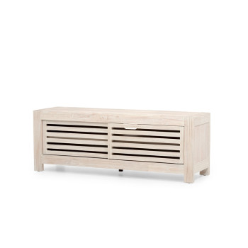 Haven Entertainment Unit - W152, White