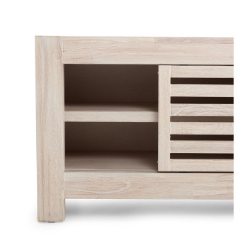 Haven Entertainment Unit - W195, White