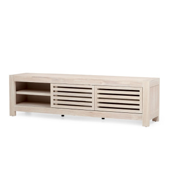 Haven Entertainment Unit - W195, White