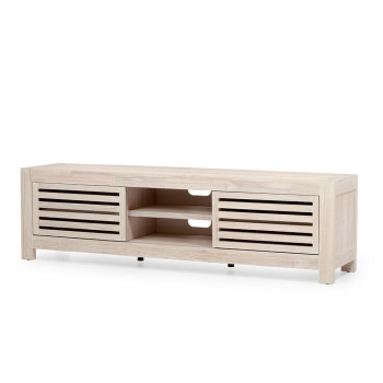 Haven Entertainment Unit - W195, White