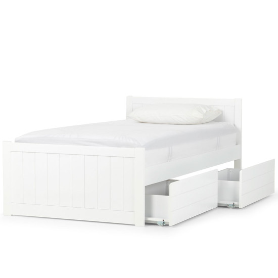 Emerson Under Bed Storage Drawer, White