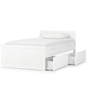 Emerson Under Bed Storage Drawer, White