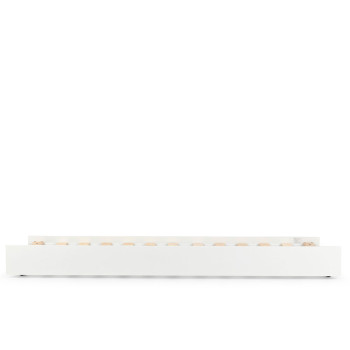 Emerson Trundler Bed Frame, White