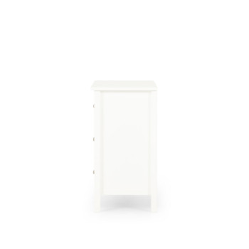 Emerson 6 Drawer Lowboy, White