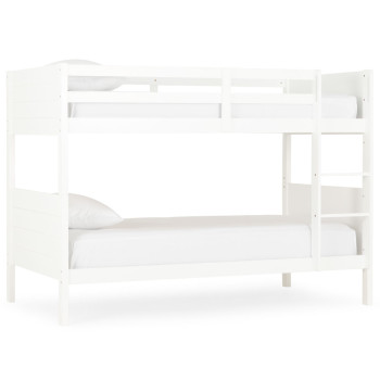 Casey King Single/King Single Bunk Bed Frame, White