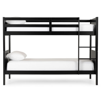 Casey Single/Single Bunk Bed Frame, Black