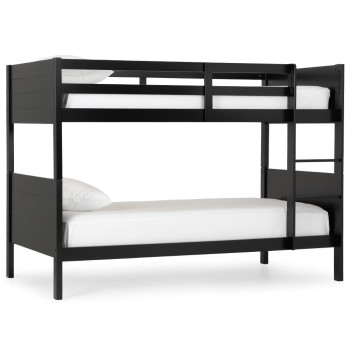 Casey Single/Single Bunk Bed Frame, Black