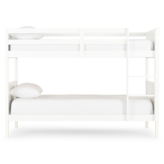 Casey Single/Single Bunk Bed Frame, White