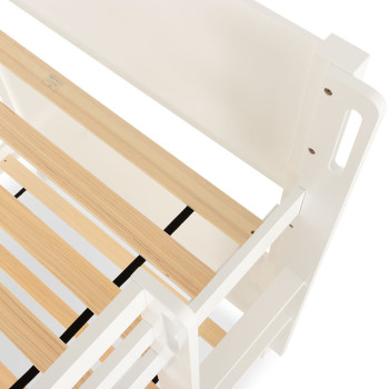 Casey Single/Single Bunk Bed Frame, White