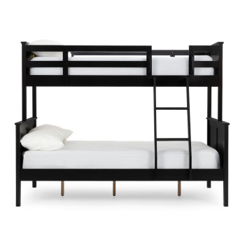 Laine Single/Double Bunk Bed Frame, Black