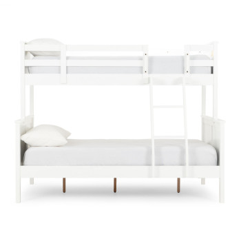 Laine Single/Double Bunk Bed Frame, White