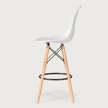Eames Barstool, White