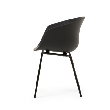 Zen Dining Chair, Black/Black