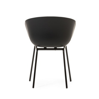 Zen Dining Chair, Black/Black