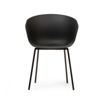 Zen Dining Chair, Black/Black