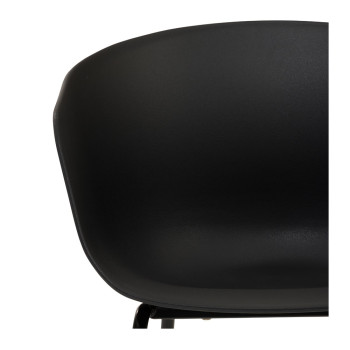 Zen Dining Chair, Black/Black