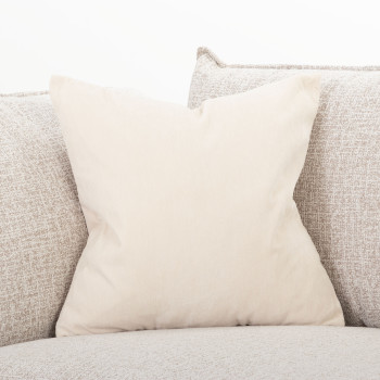 Cushion Canna - Feather Inner, Cream