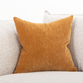 TG Candon Cushion - Feather Inner, Amber