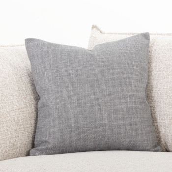 Cushion Fjord - Feather Inner, Grey