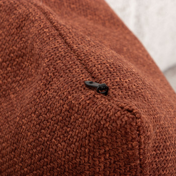 Cushion Fjord - Feather Inner, Rust