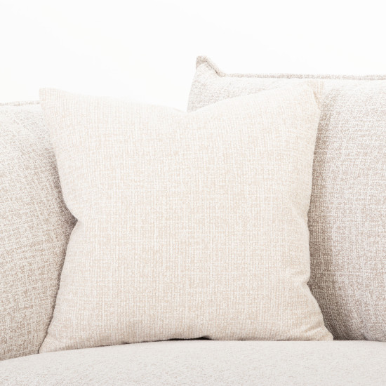 TG Globe Cushion - Feather Inner, Cream