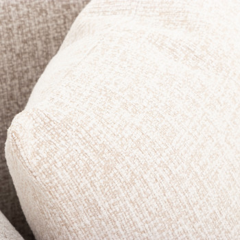 TG Globe Cushion - Feather Inner, Cream