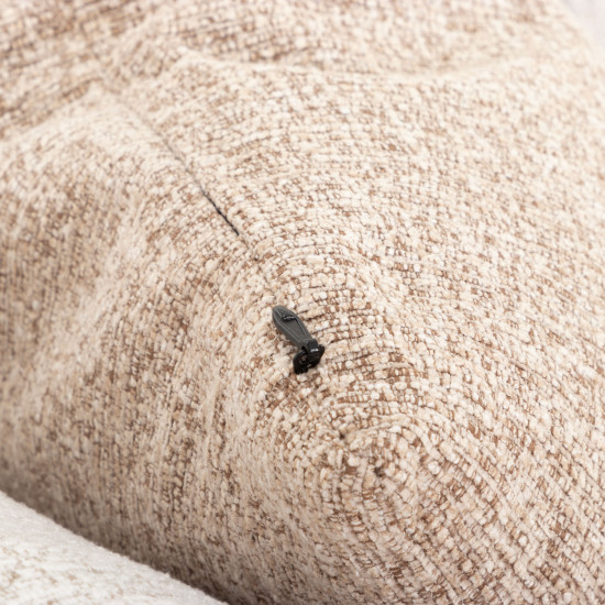 TG Globe Cushion - Feather Inner, Brown
