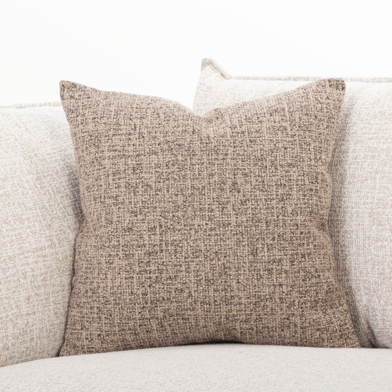 TG Globe Cushion - Feather Inner, Mocha