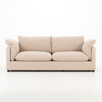 Zoey 3 Seater Sofa, Brown