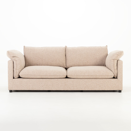 Zoey 3 Seater Sofa, Brown